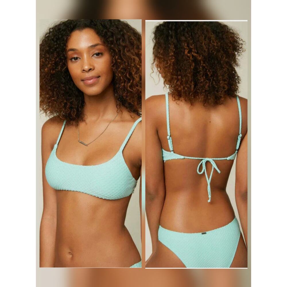 O'NEILL - Textured beach top with loop and removable cups